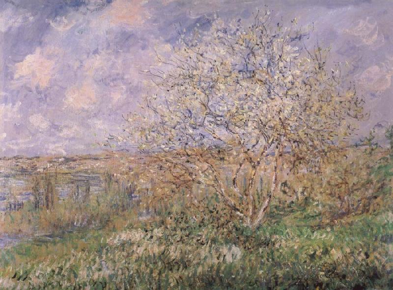 Claude Monet Springtime in Vetheuil oil painting picture